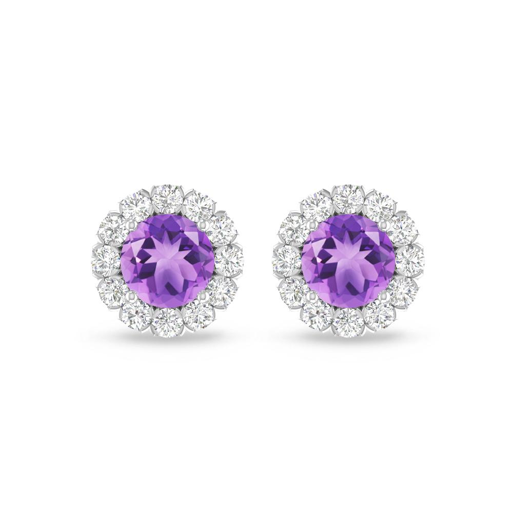 White Gold - Amethyst