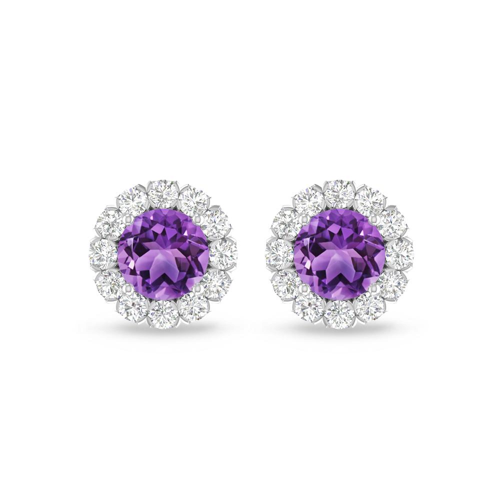 White Gold - Amethyst