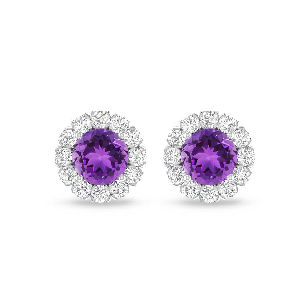 White Gold - Amethyst