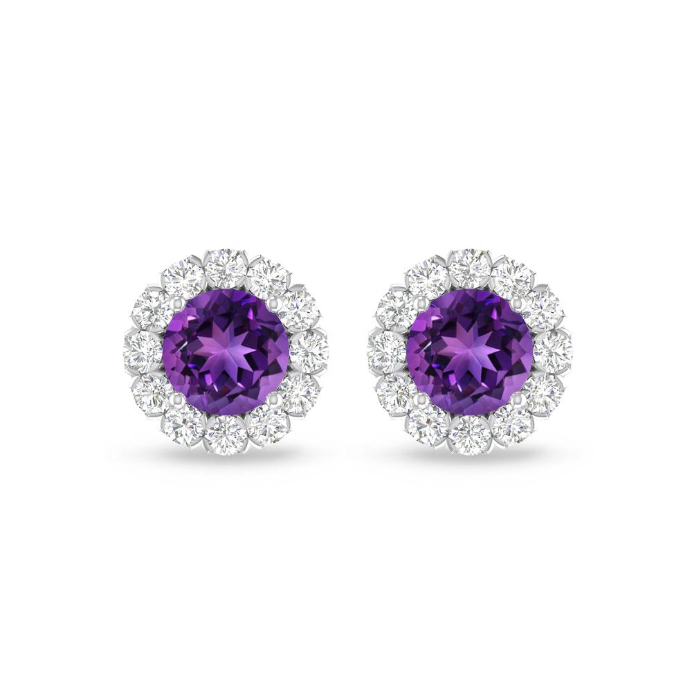White Gold - Amethyst