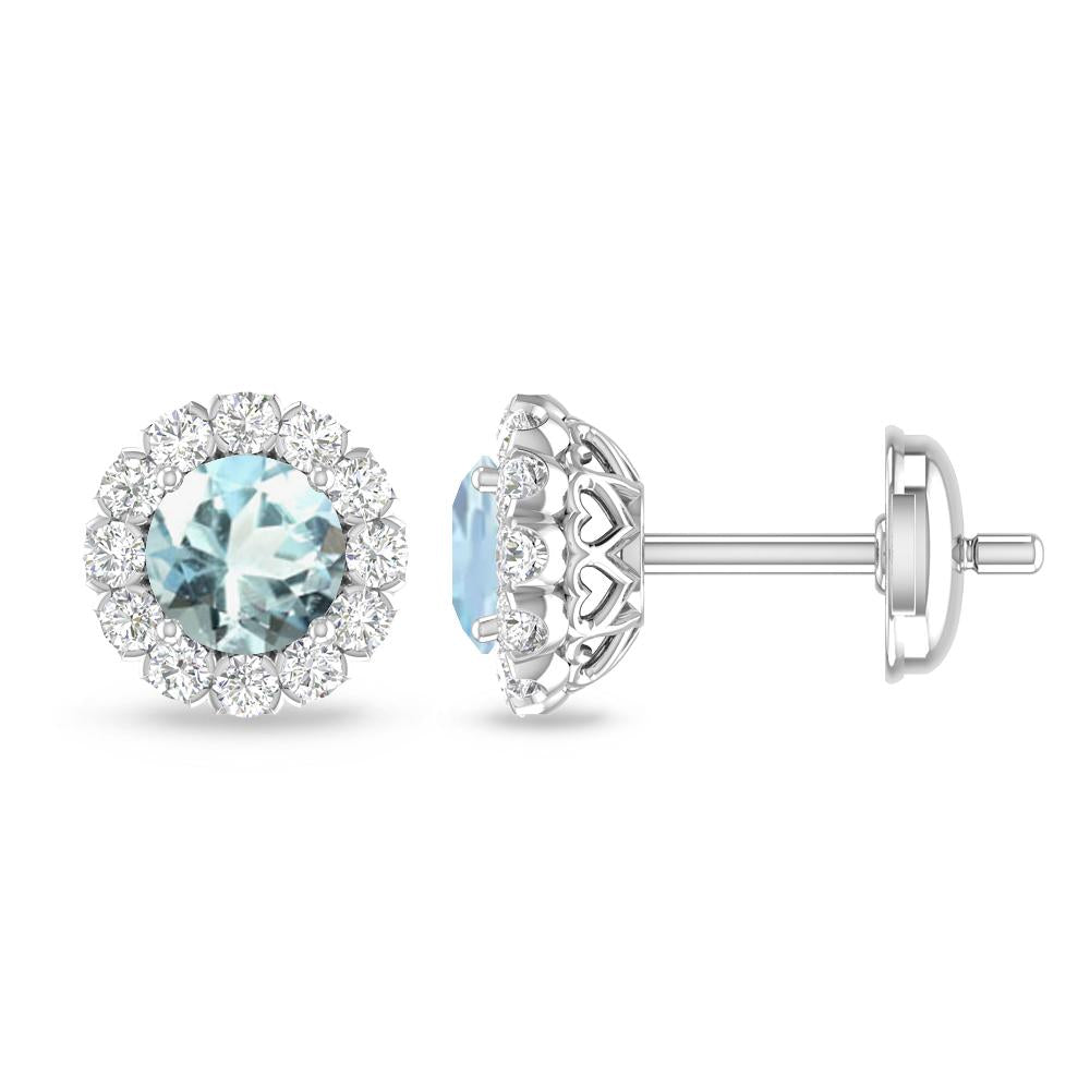 White Gold - Aquamarine