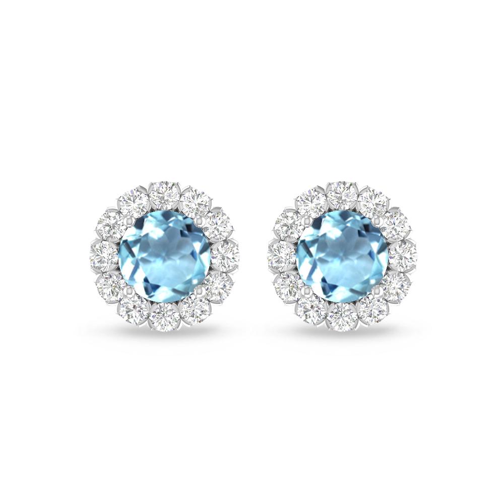 White Gold - Aquamarine