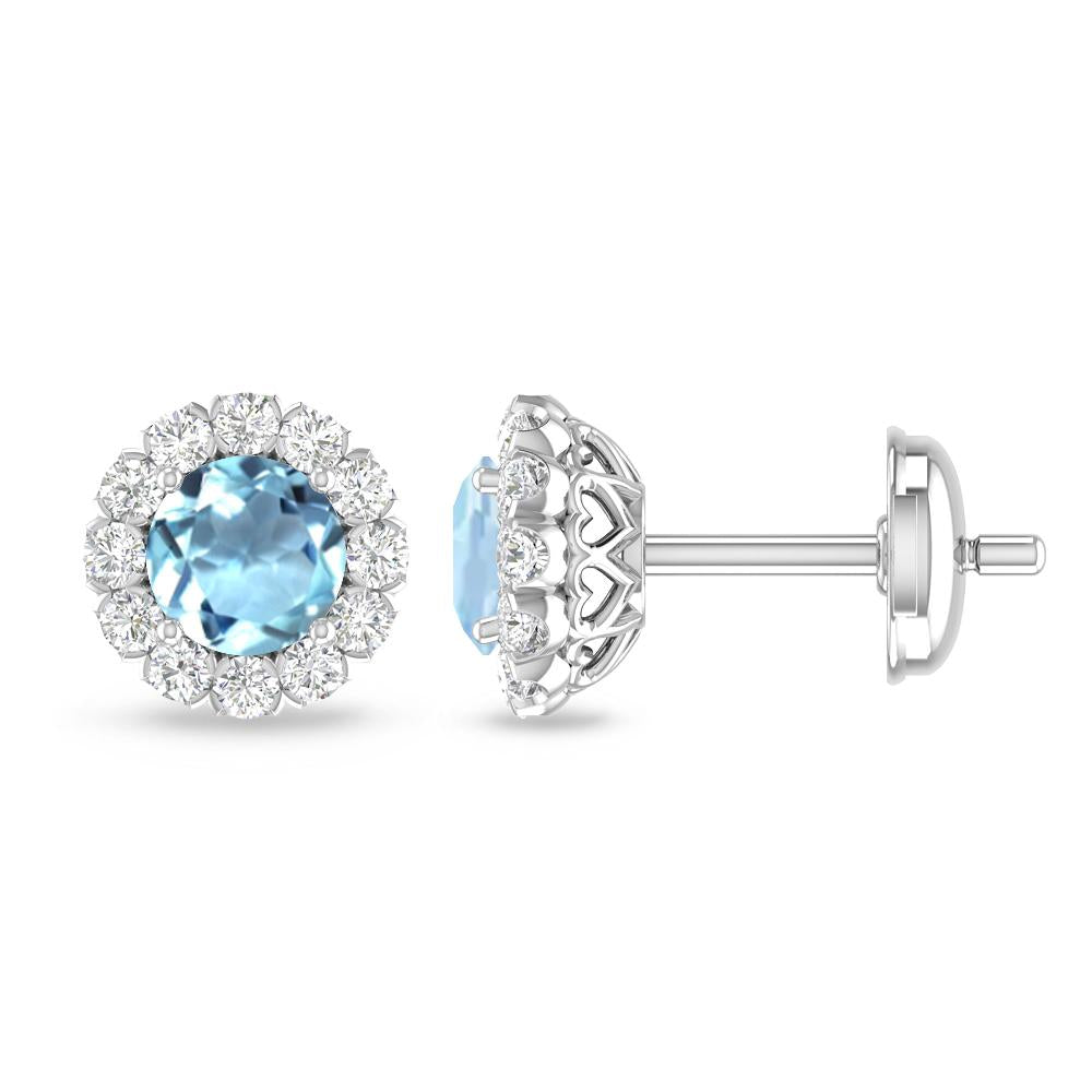 White Gold - Aquamarine
