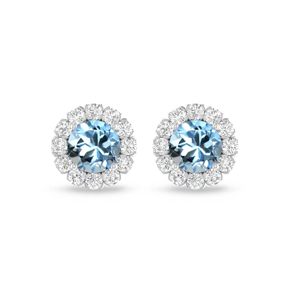 White Gold - Aquamarine