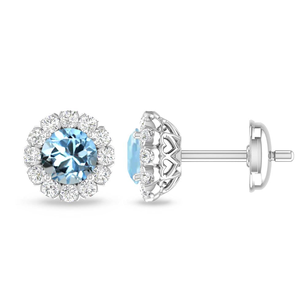 White Gold - Aquamarine