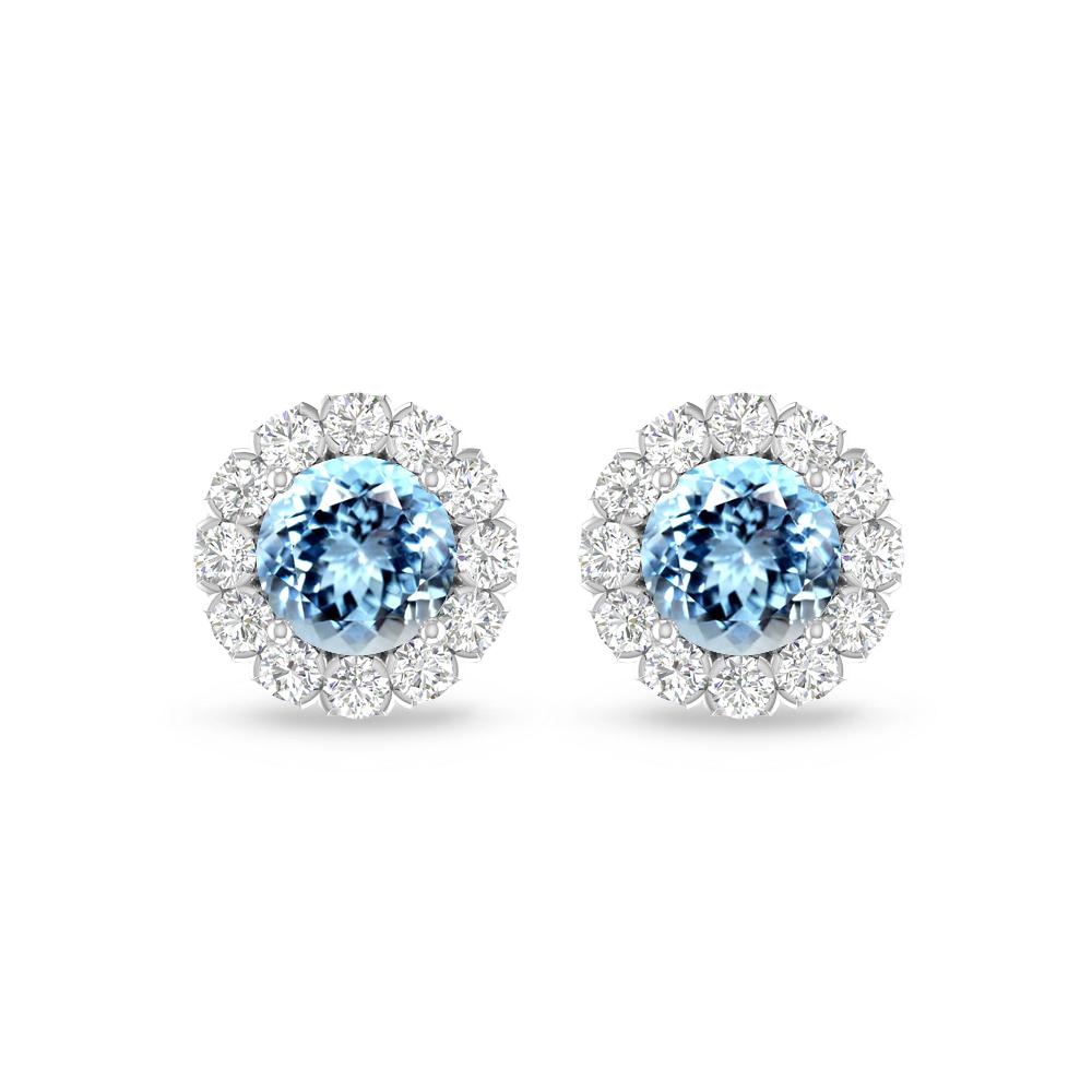 White Gold - Aquamarine