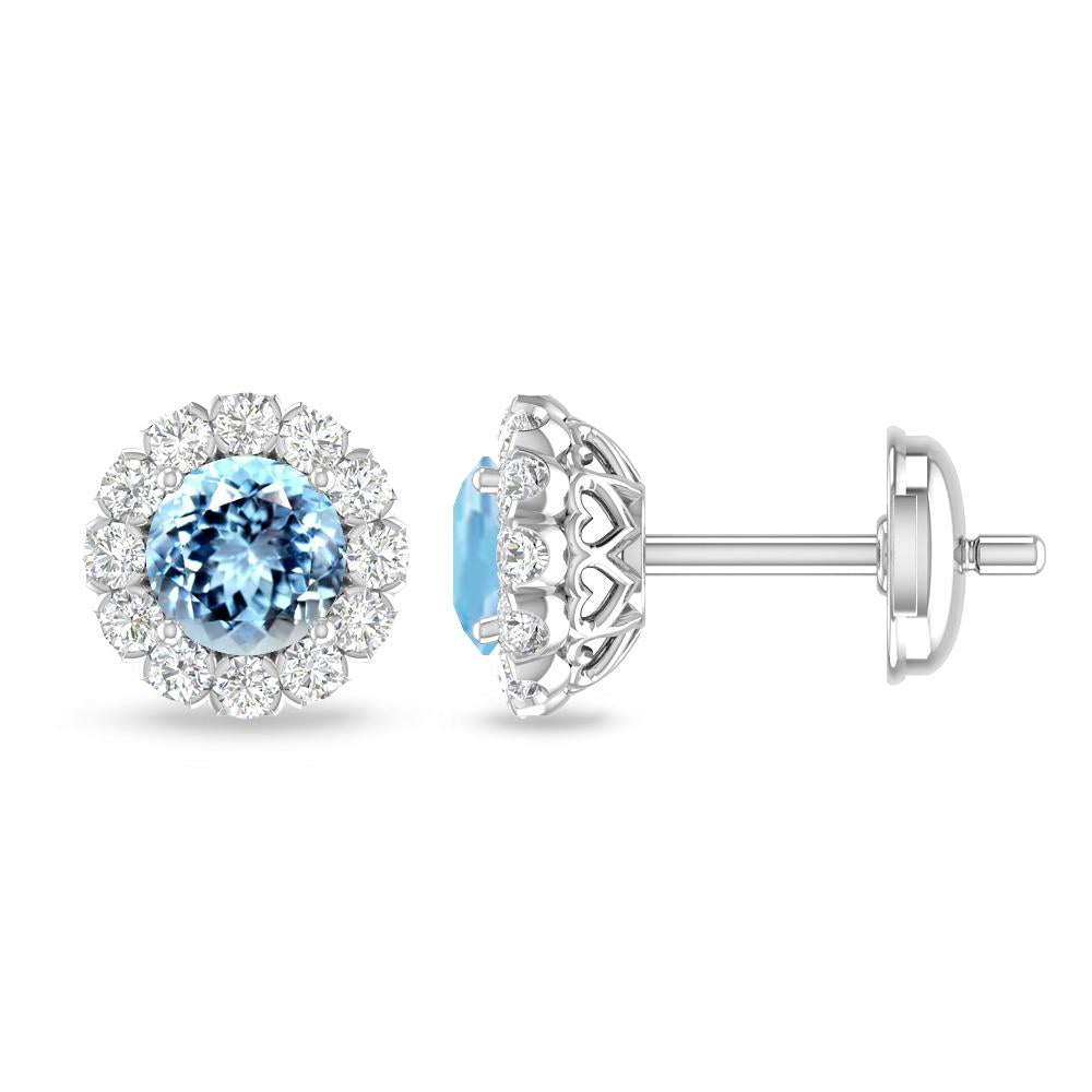 White Gold - Aquamarine