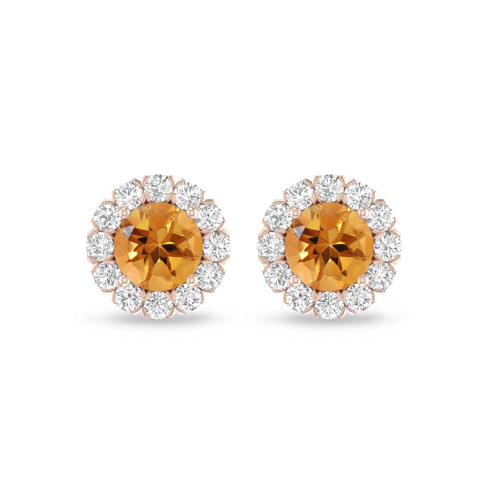 Rose Gold - Citrine