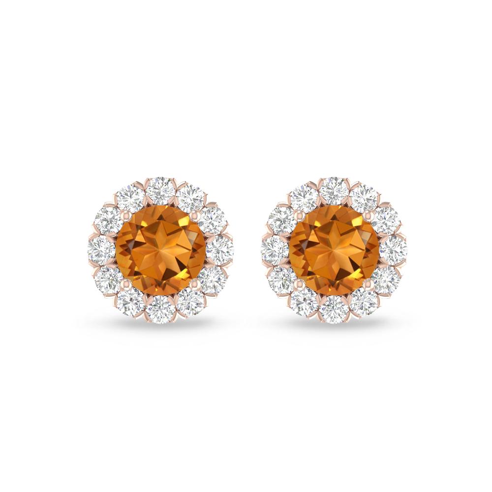 Rose Gold - Citrine