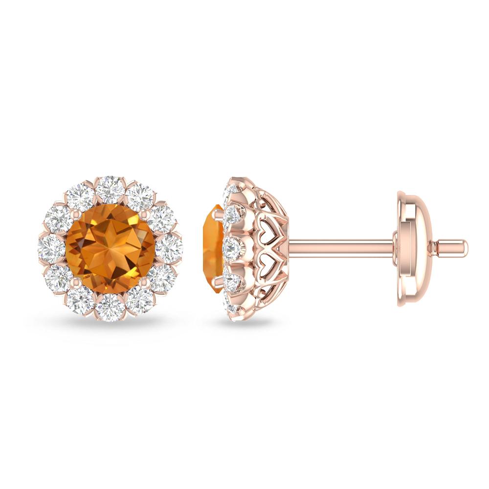 Rose Gold - Citrine