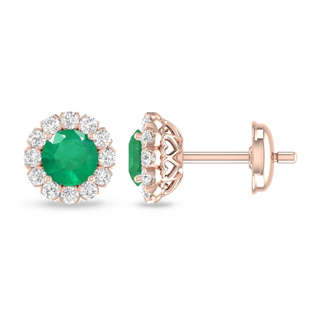 Rose Gold - Emerald