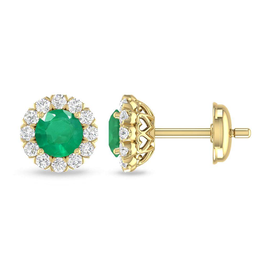 Yellow Gold - Emerald
