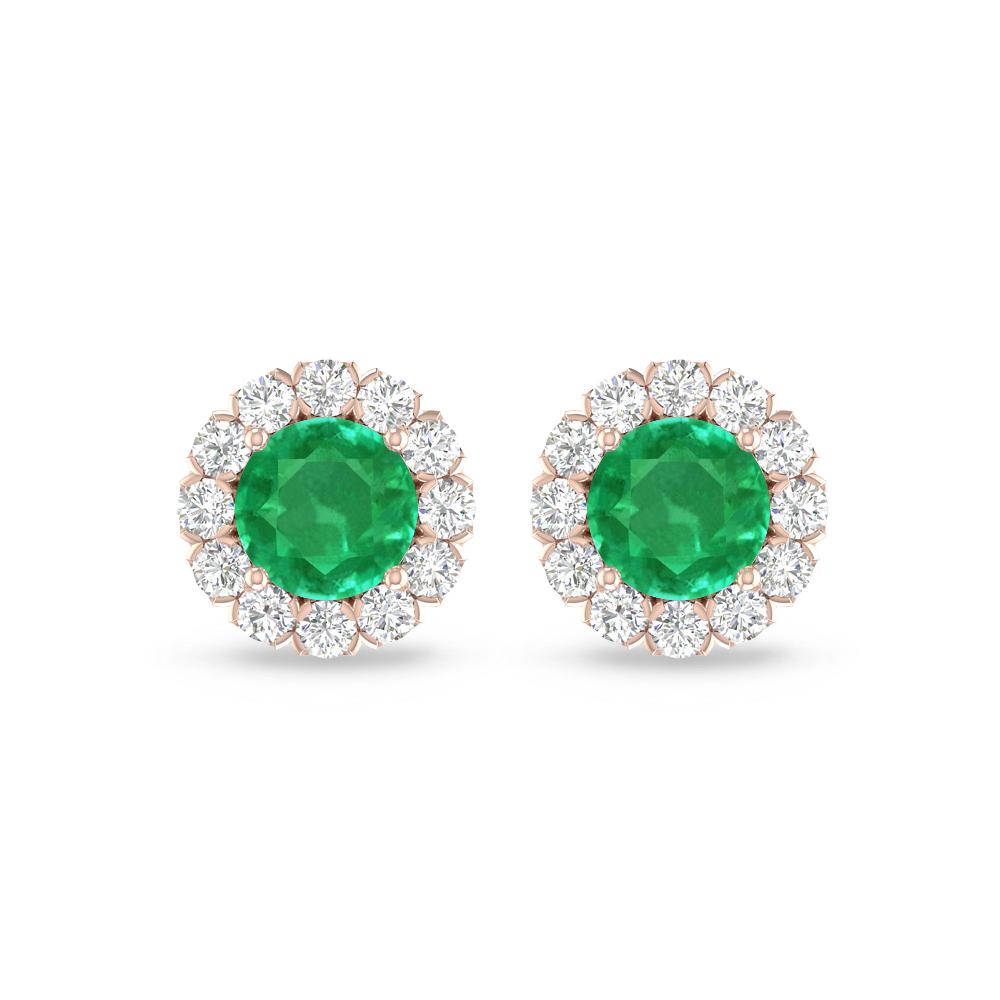 Rose Gold - Emerald