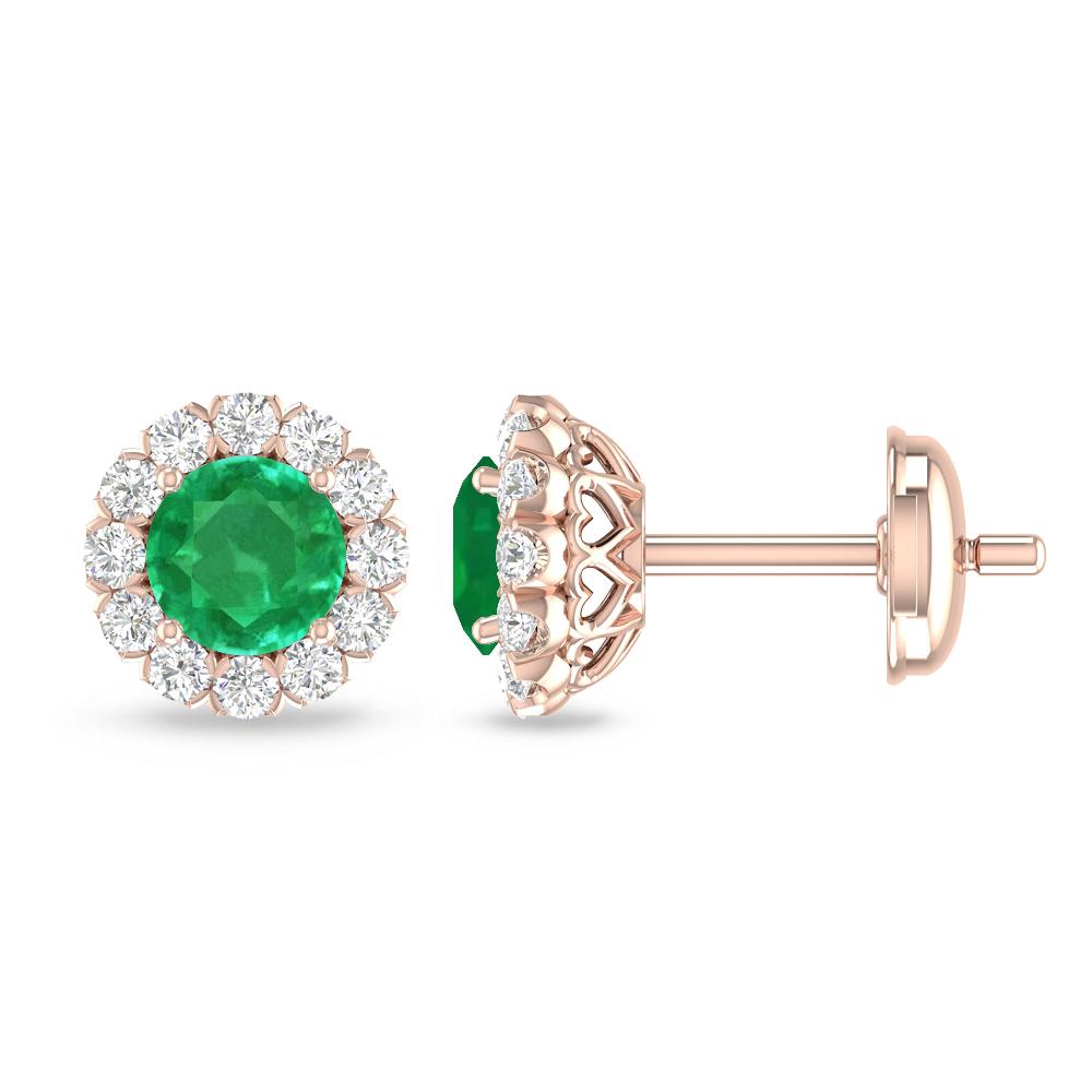Rose Gold - Emerald