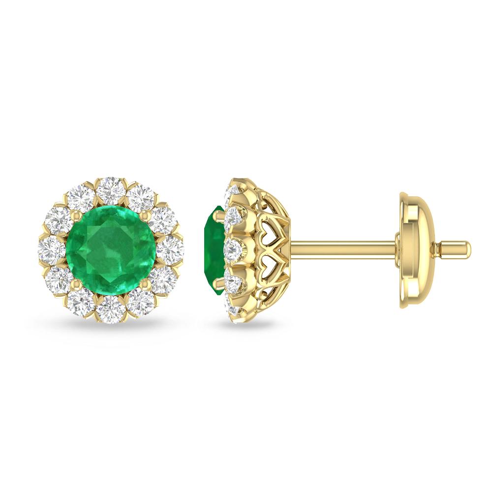 Yellow Gold - Emerald
