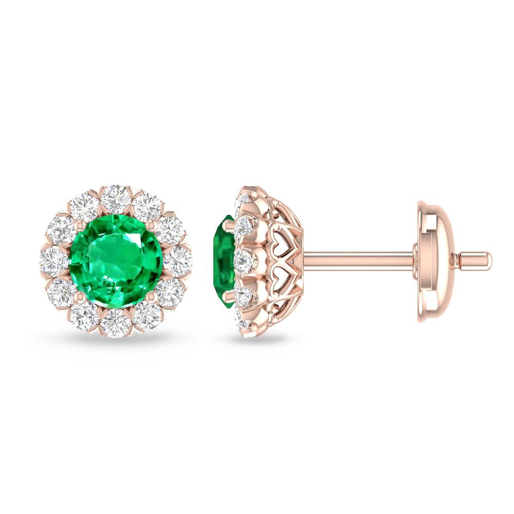 Rose Gold - Emerald