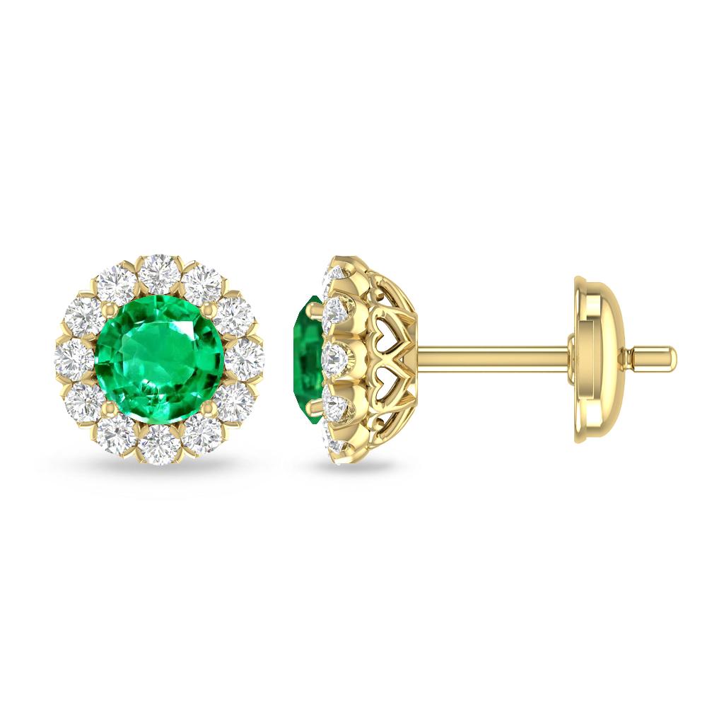 Yellow Gold - Emerald