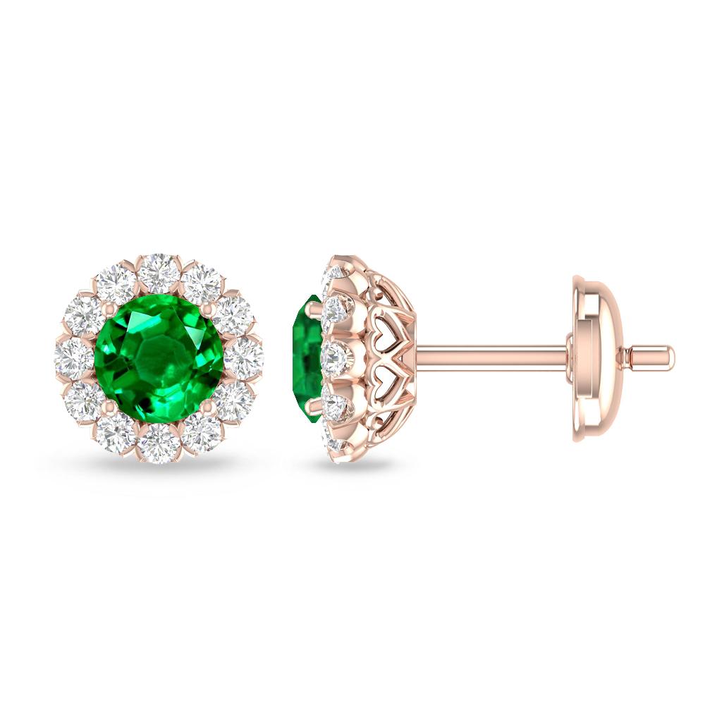 Rose Gold - Emerald