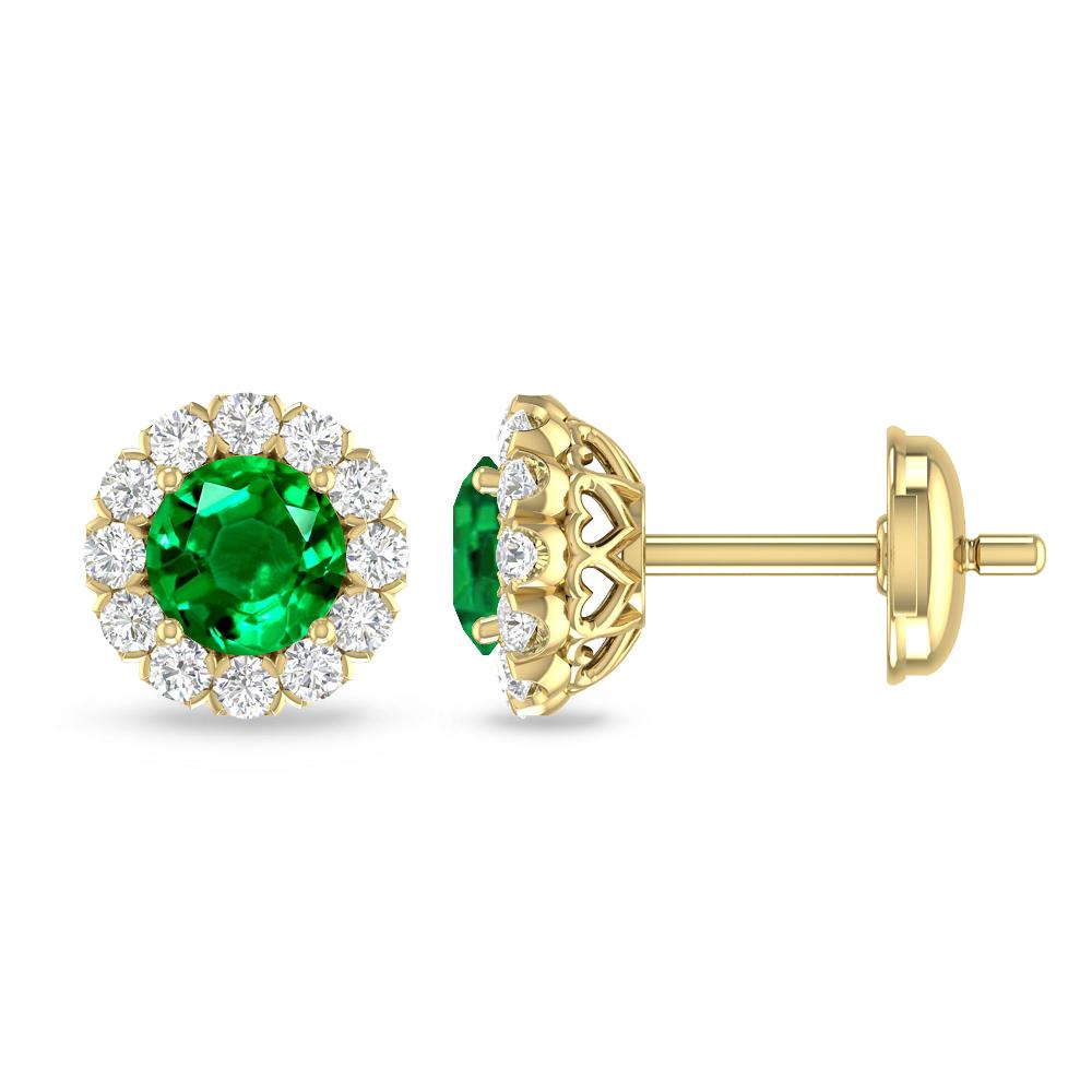 Yellow Gold - Emerald