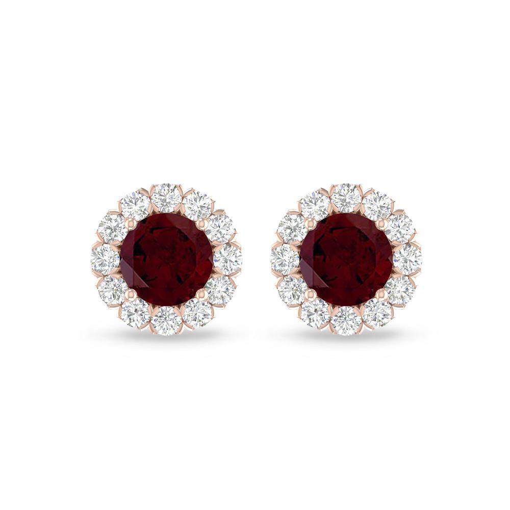 Rose Gold - Garnet