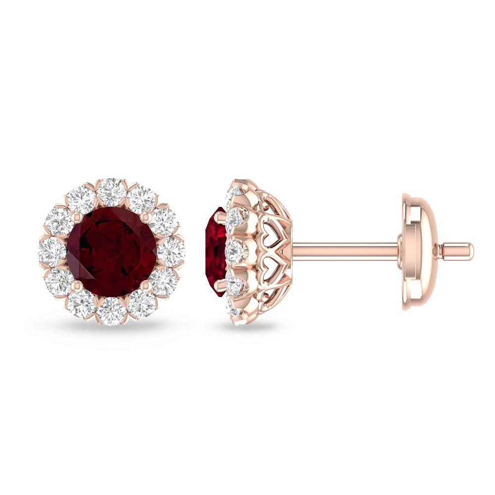 Rose Gold - Garnet