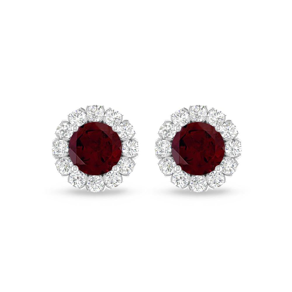White Gold - Garnet