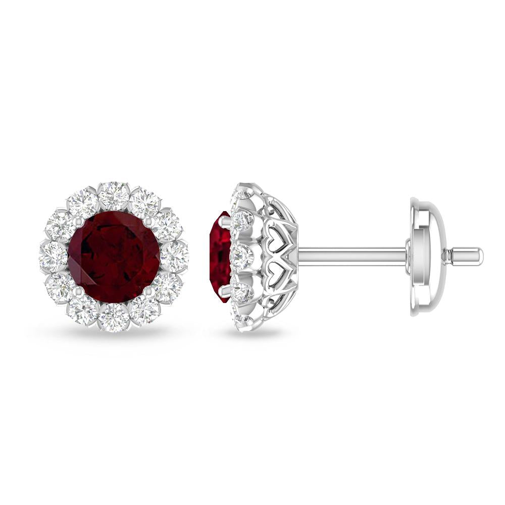 White Gold - Garnet