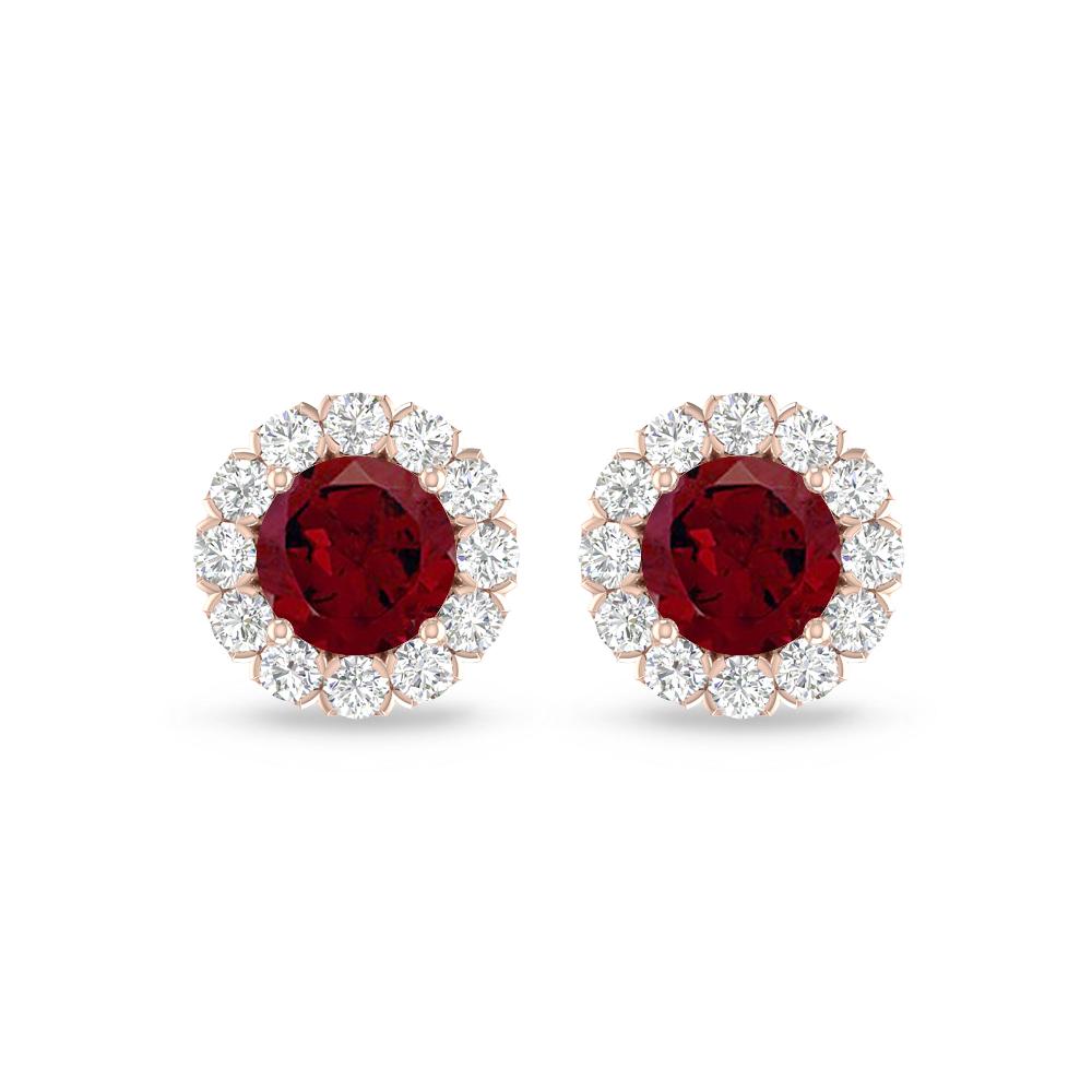 Rose Gold - Garnet