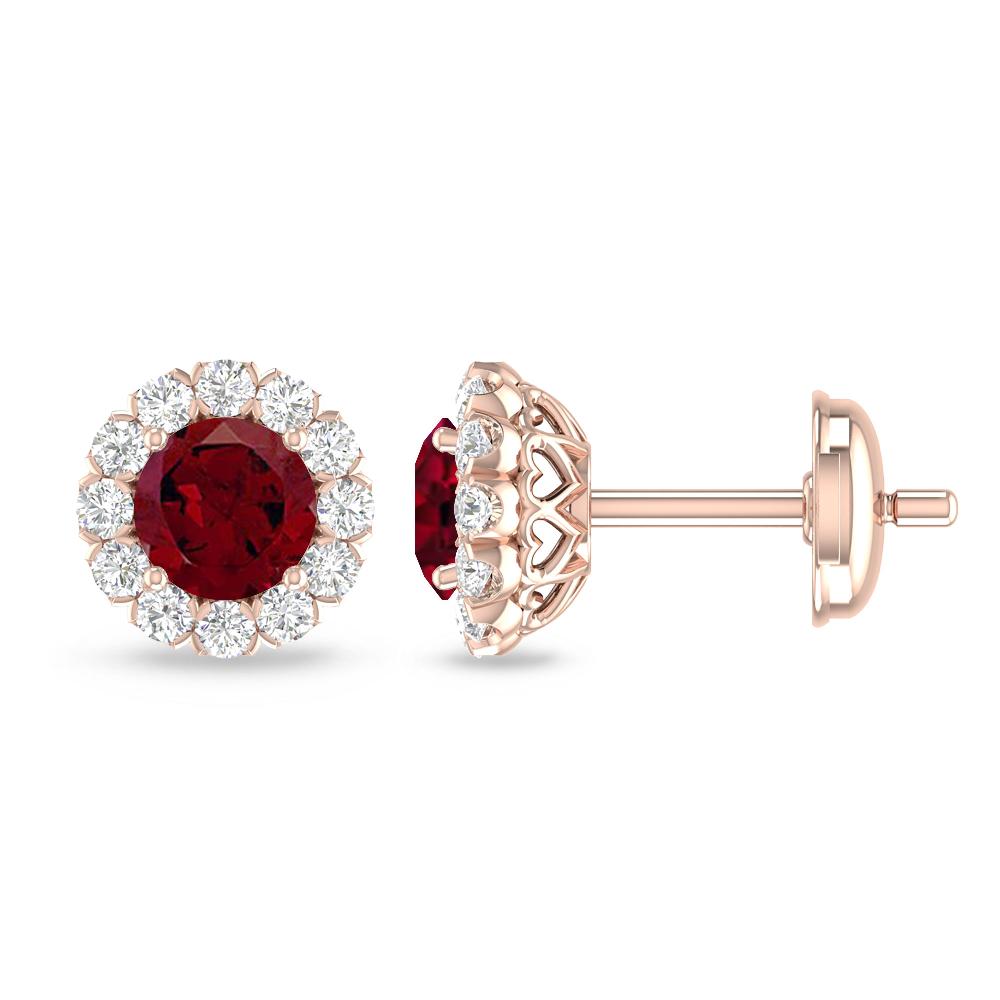 Rose Gold - Garnet