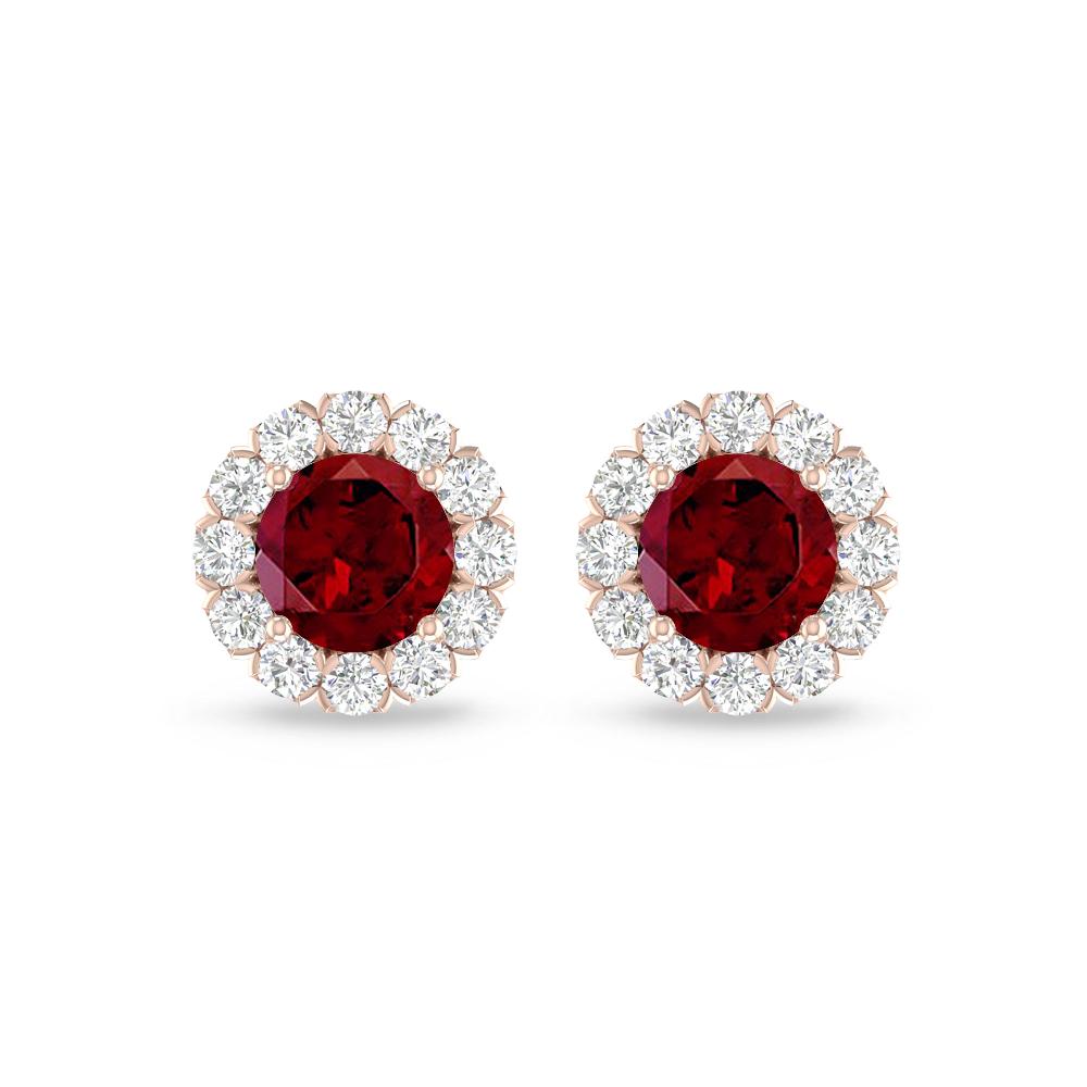 Rose Gold - Garnet