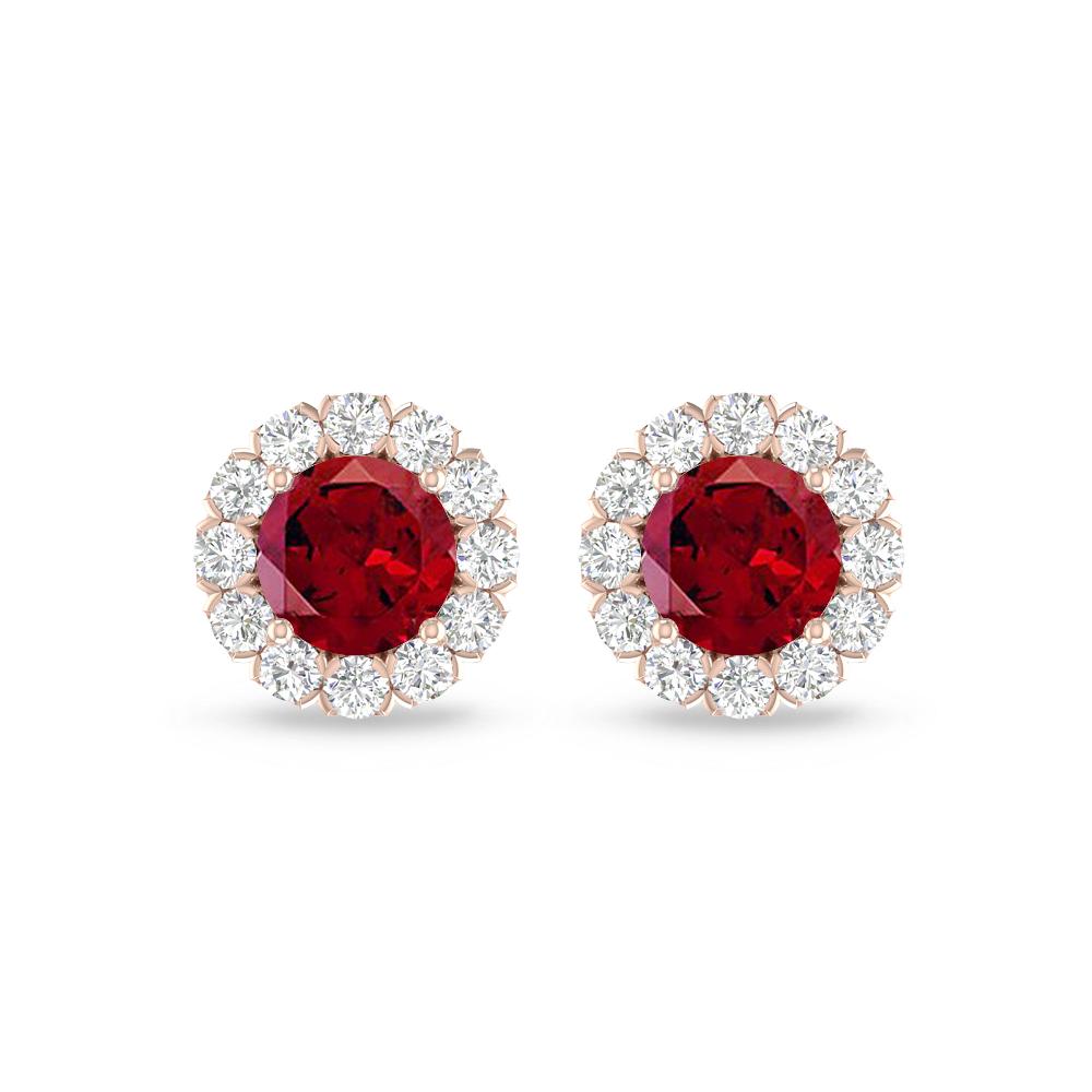 Rose Gold - Garnet