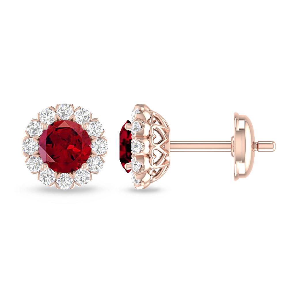 Rose Gold - Garnet