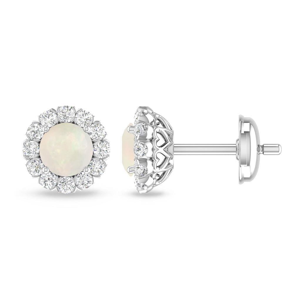White Gold - Opal