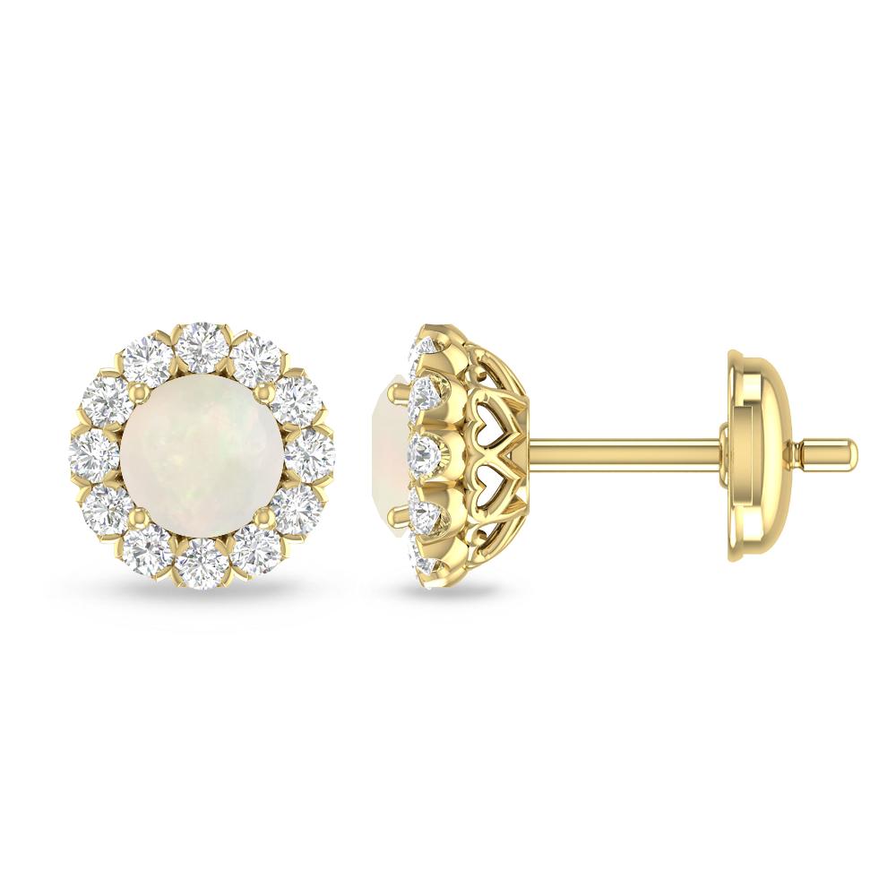 Yellow Gold - Opal