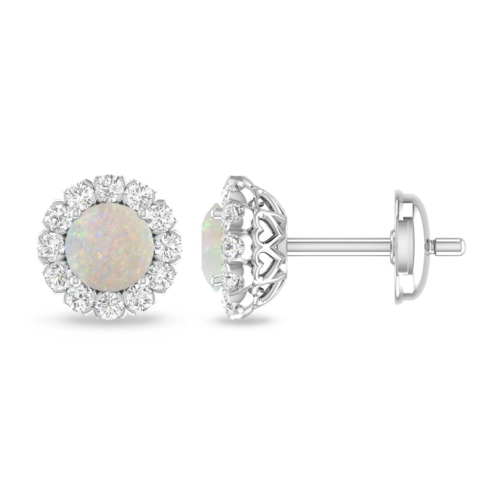 White Gold - Opal