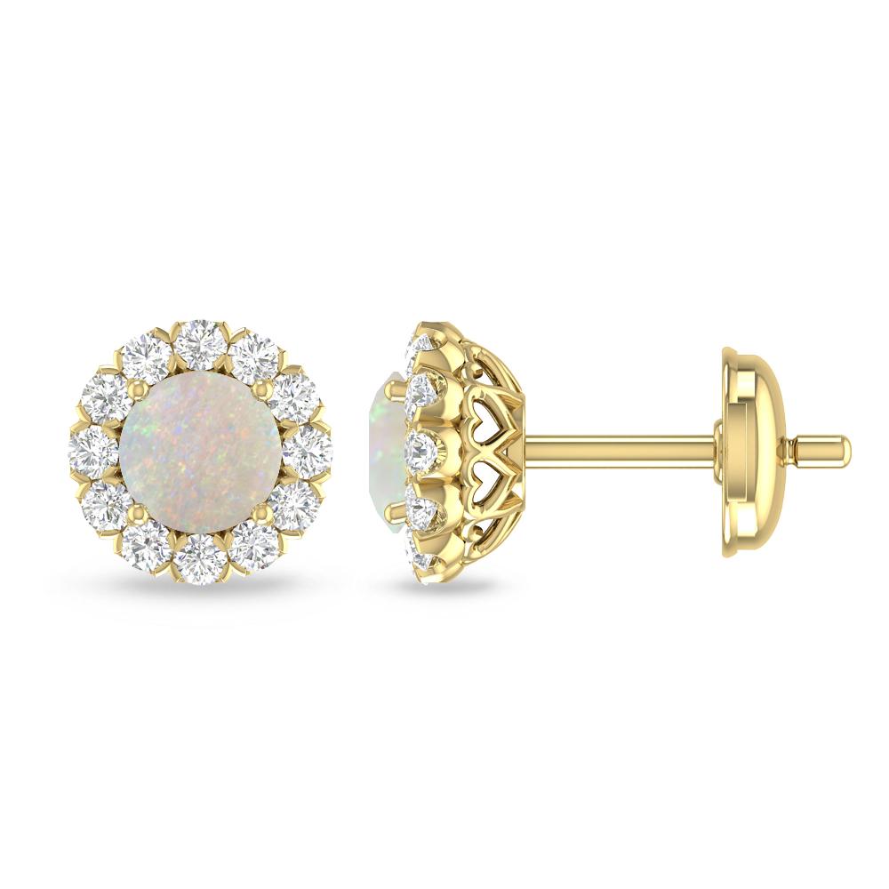 Yellow Gold - Opal