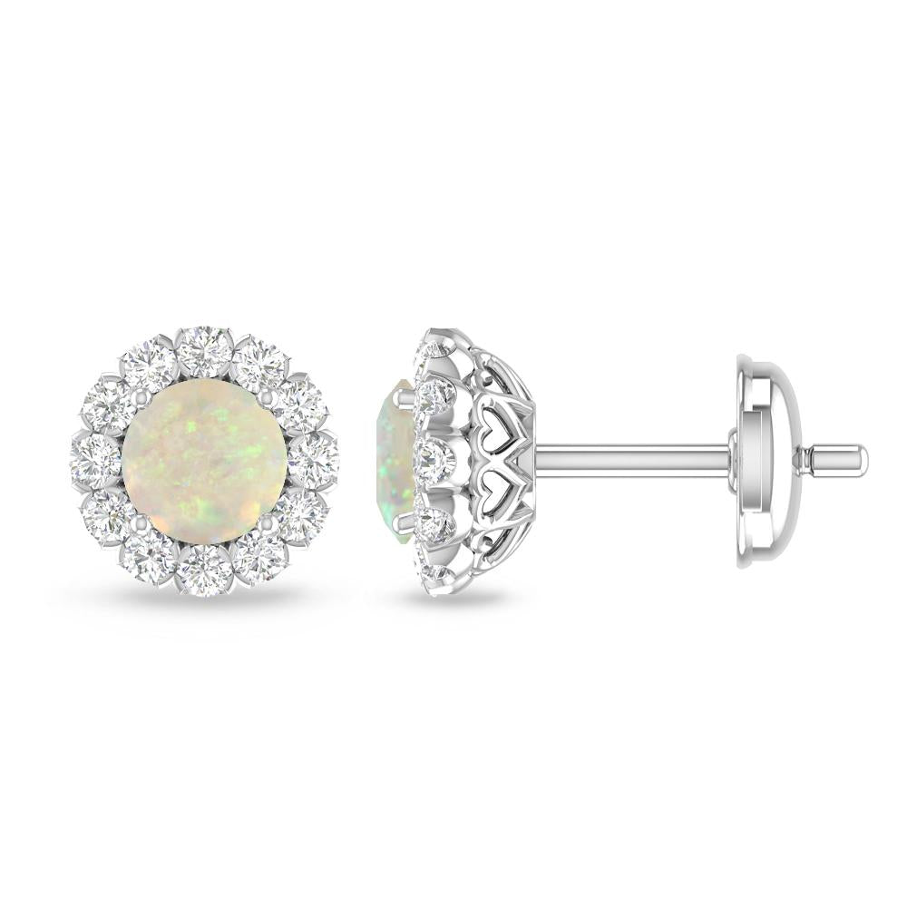 White Gold - Opal