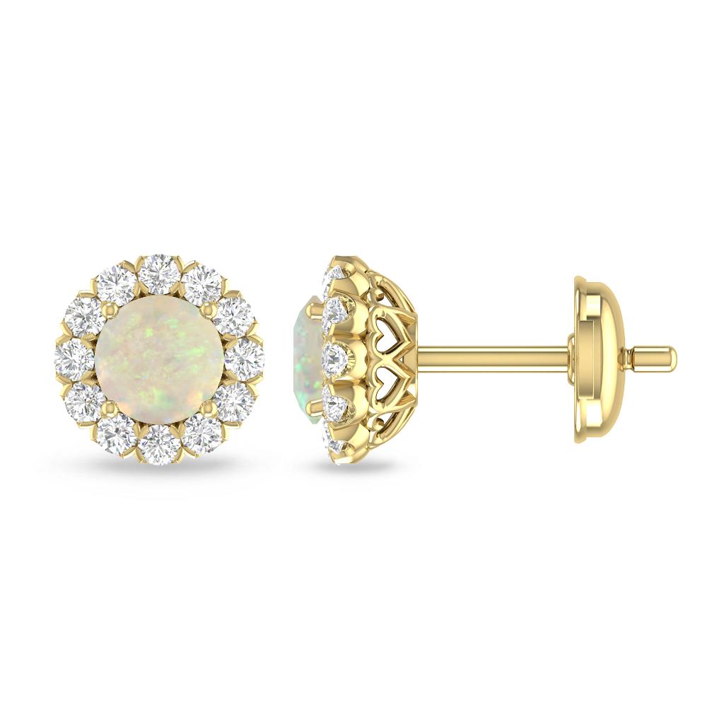 Yellow Gold - Opal