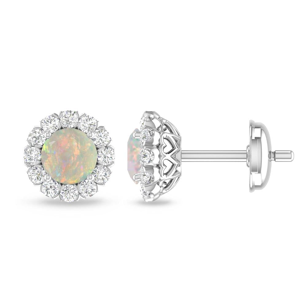 White Gold - Opal