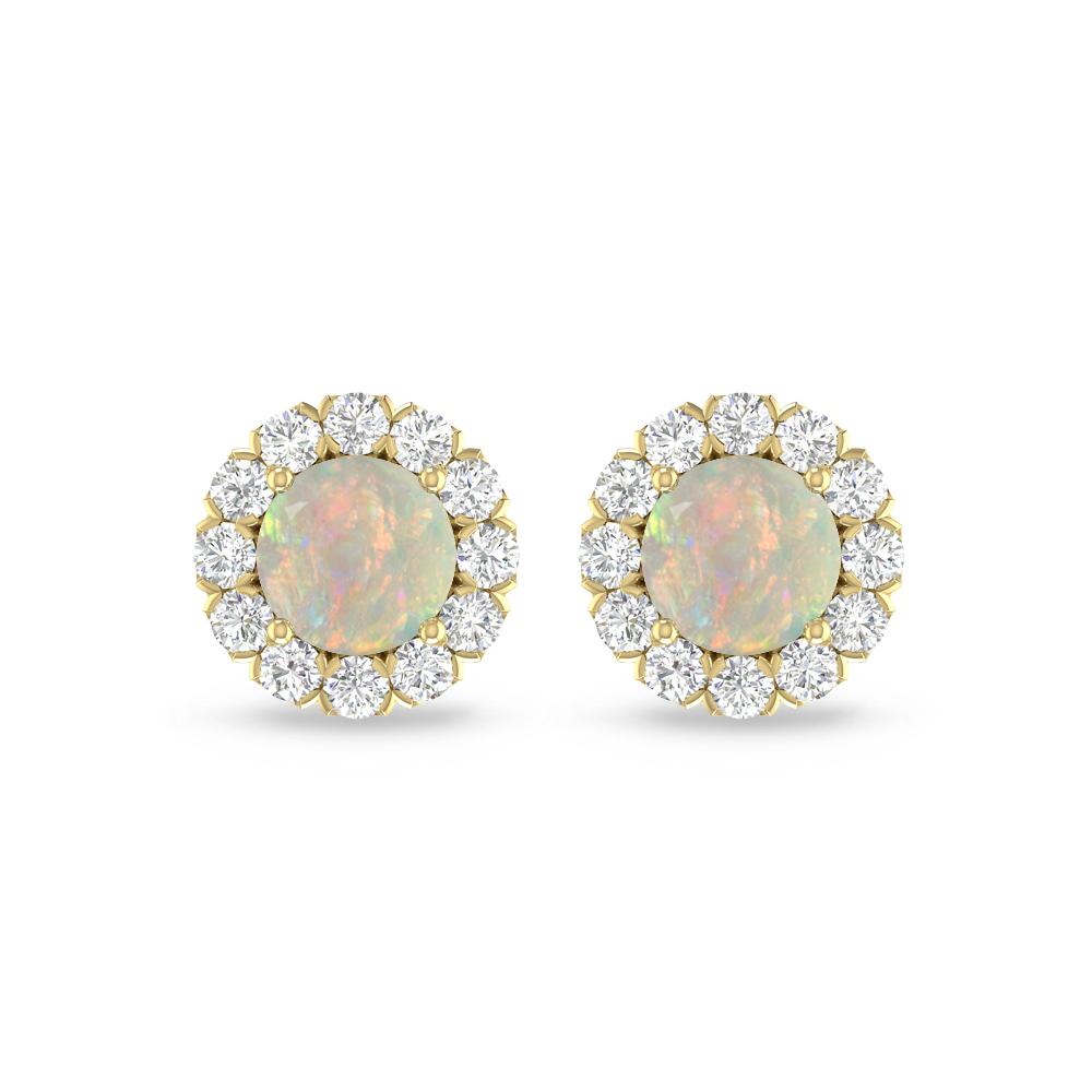 Yellow Gold - Opal
