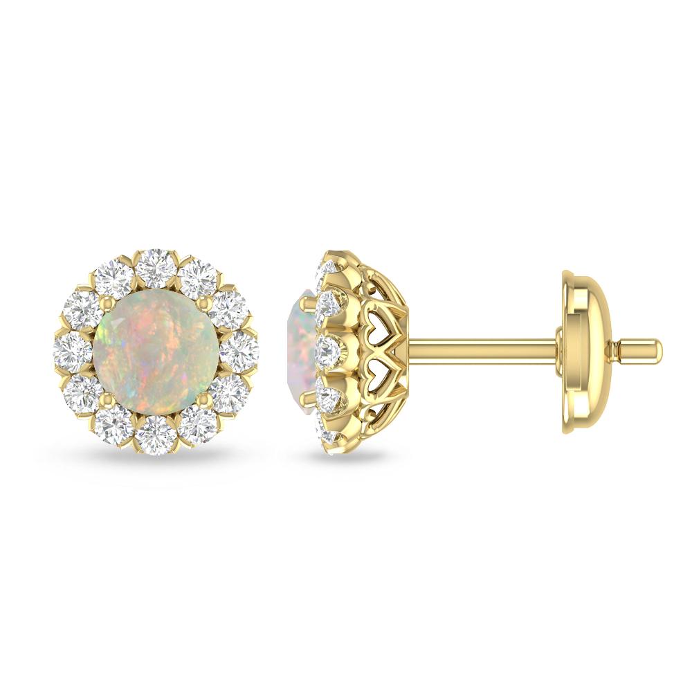 Yellow Gold - Opal