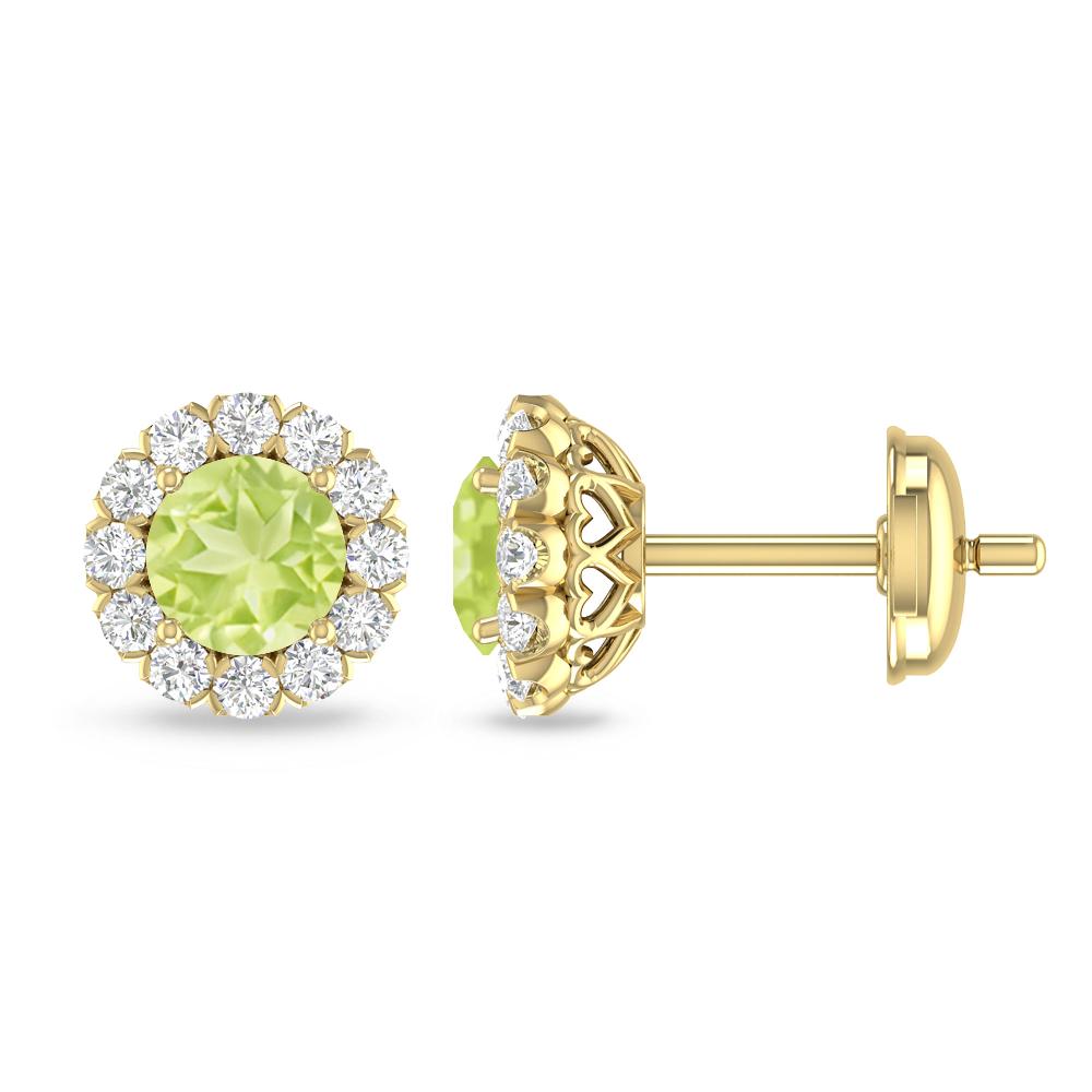 Yellow Gold - Peridot