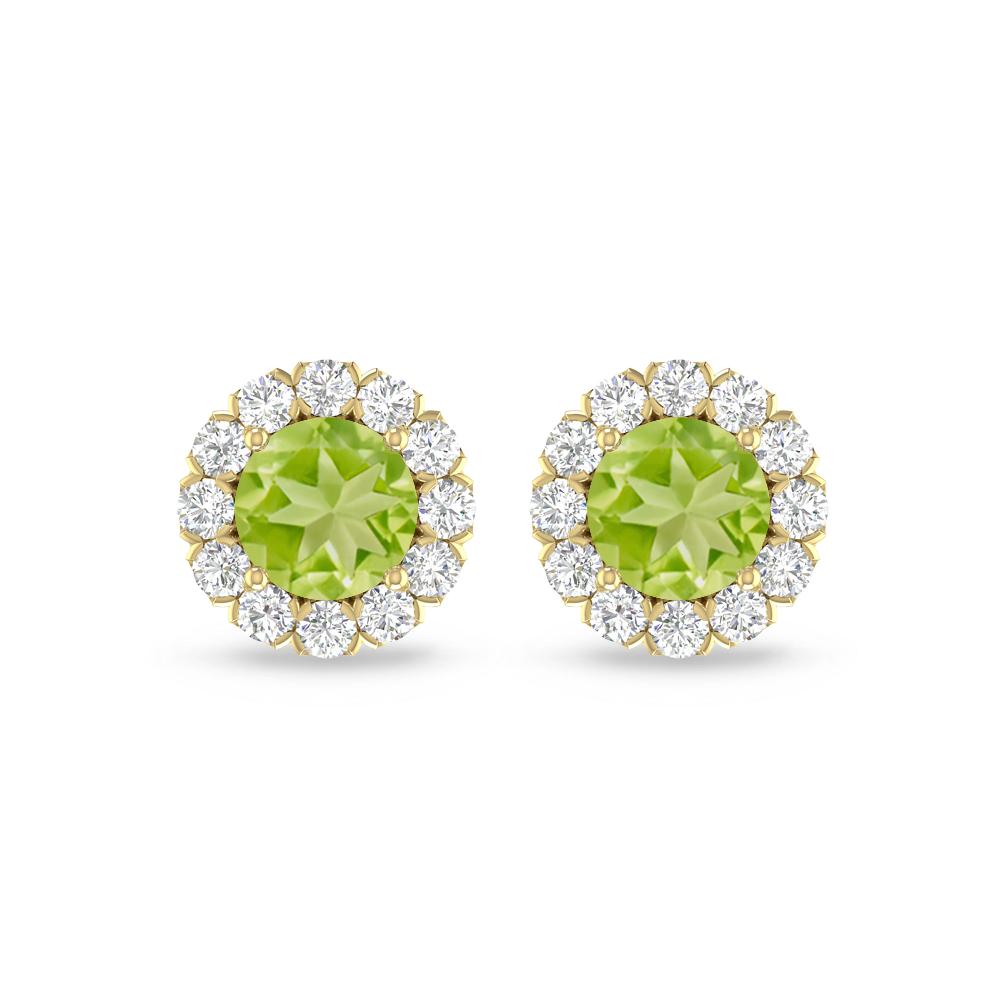 Yellow Gold - Peridot
