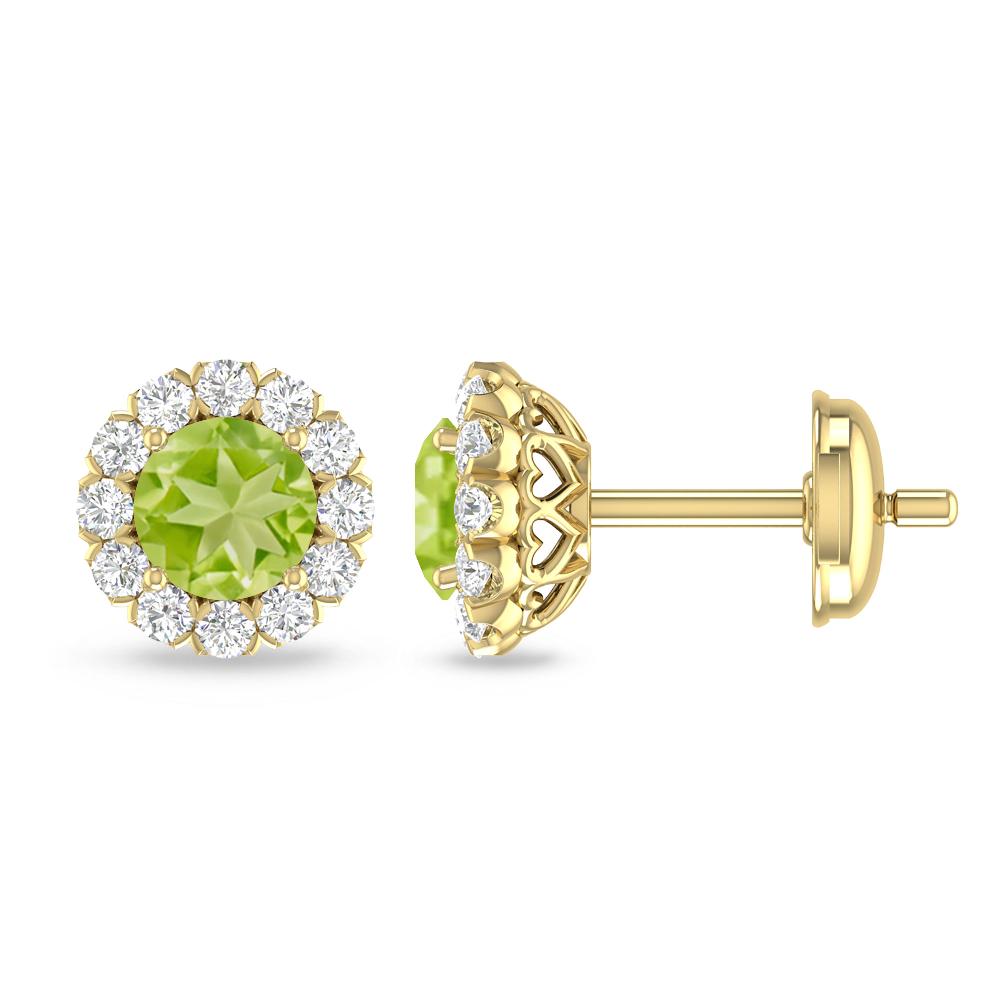 Yellow Gold - Peridot