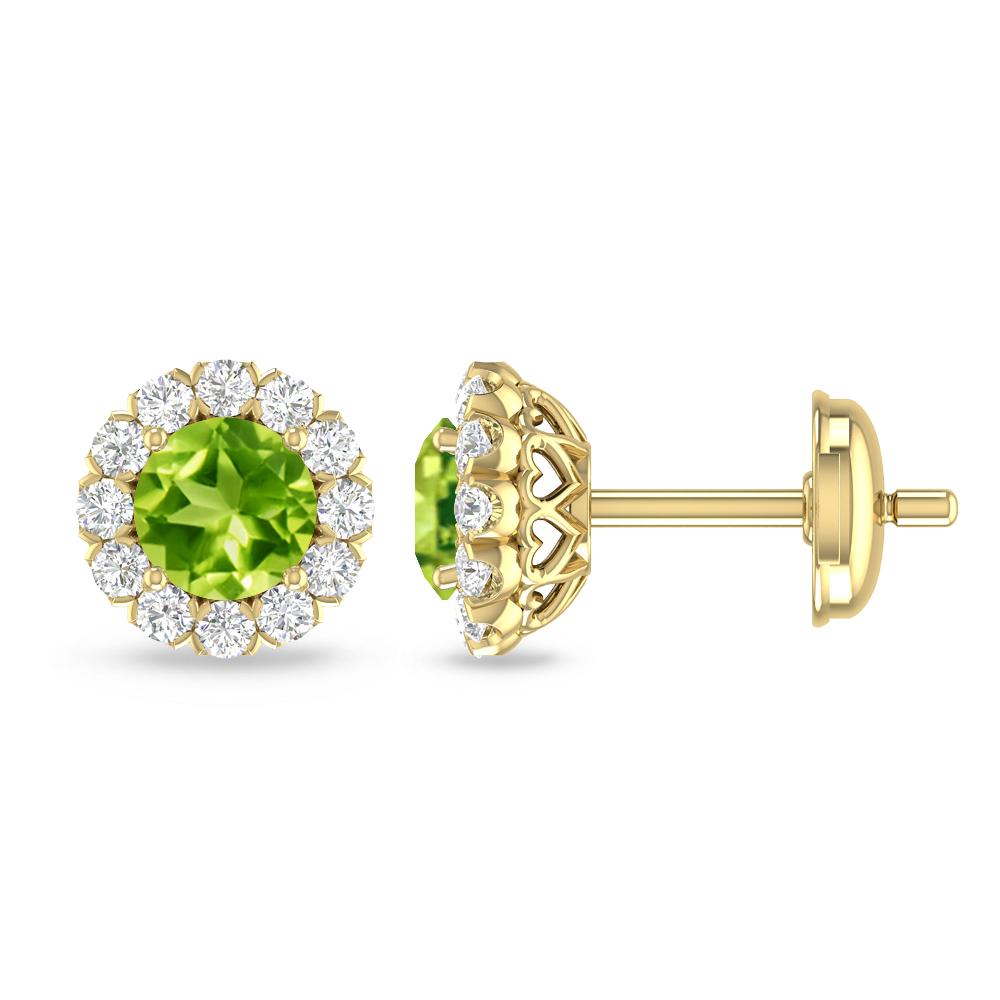 Yellow Gold - Peridot