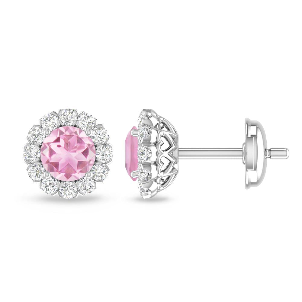 White Gold - Pink Tourmaline