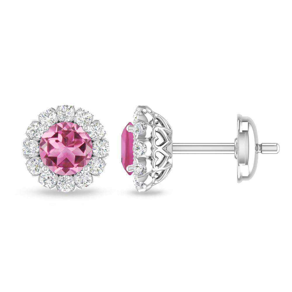 White Gold - Pink Tourmaline