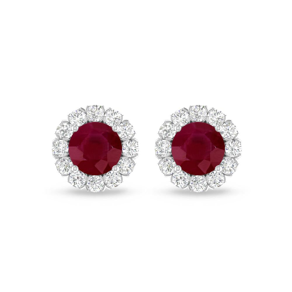 White Gold - Ruby