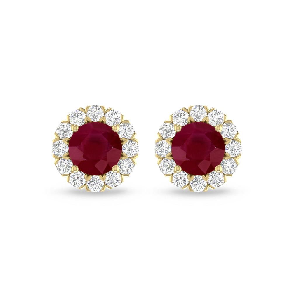 Yellow Gold - Ruby