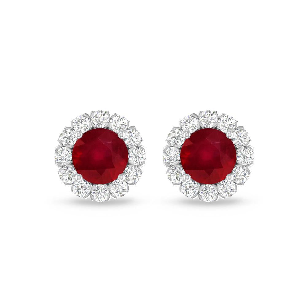 White Gold - Ruby